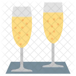 Champagne Glass  Icon