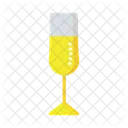 Glass Champagne Alcohol Icône