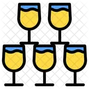 Champagne Glass Alcohol Drink Icon