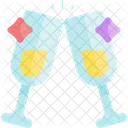 Champagne Glass  Icon