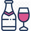 Champagne glass  Icon