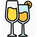 Champagne Glass Drink Champagne Icon