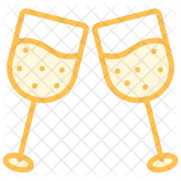 Champagne-glasses  Icon