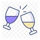 Champagne Drink Alcohol Icon