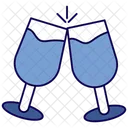 Champagne Drink Alcohol Icon