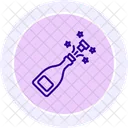 Champagne Drink Party Icon