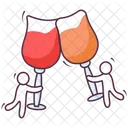 Celebration Drink Cheers Wine Icon