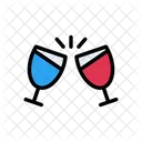 Champagne Party Celebration Icon