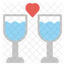 Champagne Celebration Drink Icon