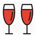Champagne Drink Alcohol Icon