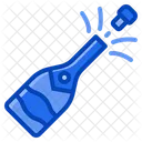 Champagne Alcohol Drink Party Celebration Icon