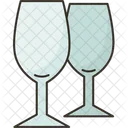 Champagne Glasses Celebration Icon