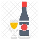 Wine Bottle Champagne Bottle Alcohol Icon