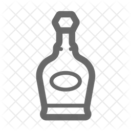 Champagnerflasche  Symbol