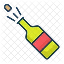 Champagnerflasche  Symbol