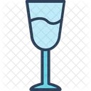 Champagnerglas  Symbol