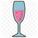 Champagnerglas  Symbol