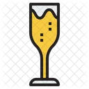 Champagnerglas  Symbol