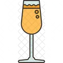 Champagnerglas  Symbol