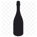 Botella De Champagne Icono