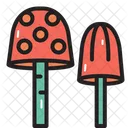 Camping Plantes Champignons Icon