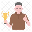 Winner Victor Champion Icon