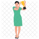 Champion Winner Achiever Icon