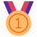 Meistermedaille  Symbol