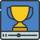Video Trophy Elearning Icon