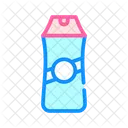 Champu Botella Color Icon