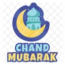 Eid Crescent Night Icon