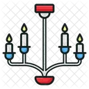 Chandelier Decoration Light Ceiling Light Icon