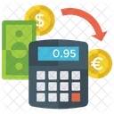 Change Conversion Dargent Transfert Dargent Icône