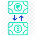 Echange De Largent Icône