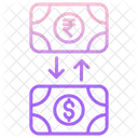 Echange De Largent Icône