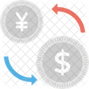 Argent Echange Circulation Icône