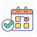Change Date Appointment Calendar Time Management Icon
