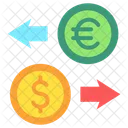 Échange de devises  Icône