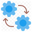 Project Management Feedback Loop Business Processes Icon