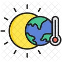 Changement climatique  Icône