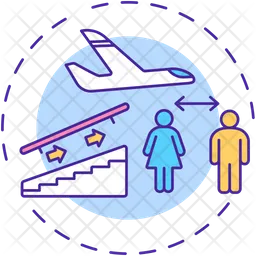 Changing boarding procedure  Icon