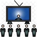 Channel Computer Business Icon