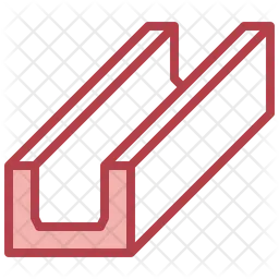 Channel Steel  Icon
