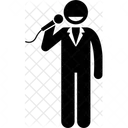 Chanteur Chant Mc Icône