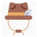 Chapeau Chasseur Couvre Chef Icône