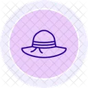 Chapeau De Jardinage Jardinage Chapeau Icône