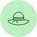 Chapeau De Jardinage Jardinage Chapeau Icône