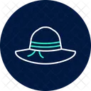 Chapeau De Jardinage Jardinage Chapeau Icône