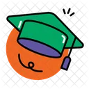 Chapeau De Remise De Diplome Icône