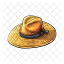 Chapeau Mode Ete Icône